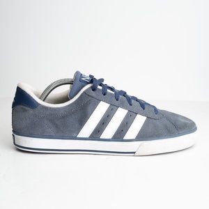 Adidas Daily VULC Neo Blue Suede Sneakers w/Ortholite size 10